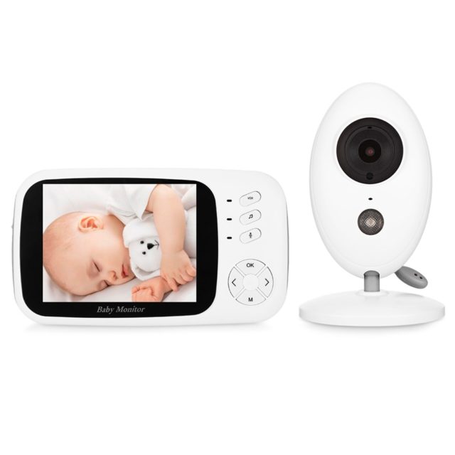 Portable Infrared Baby Monitor with LCD Dispay